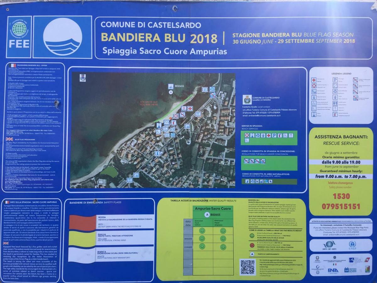 Appartamento Aria 150M Dal Mare Castelsardo Zewnętrze zdjęcie